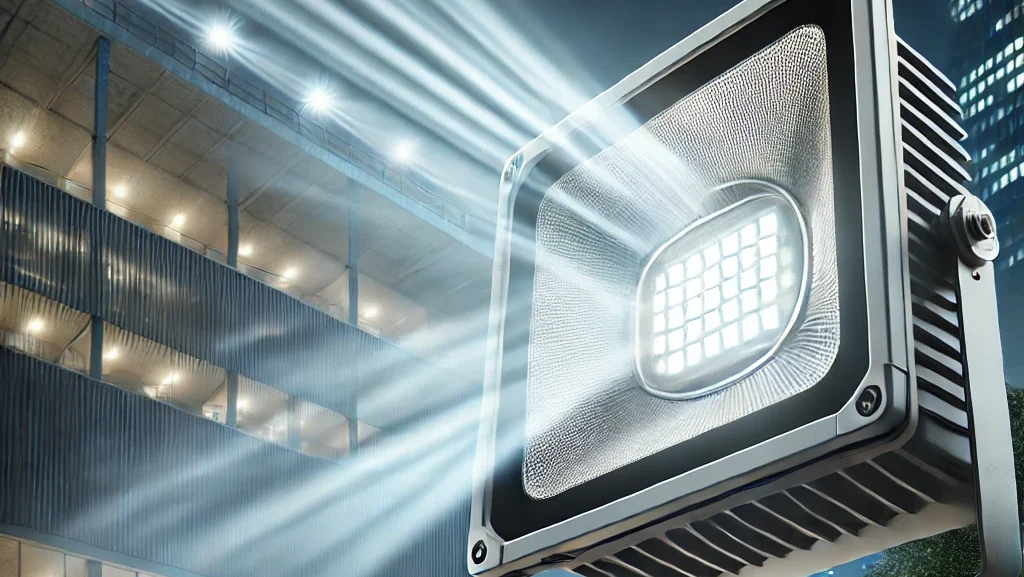 پروژکتور LED در محیط بیرونی